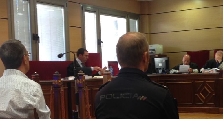 El acusado durante el juicio en Ciudad Real El acusado durante el juicio en Ciudad Real