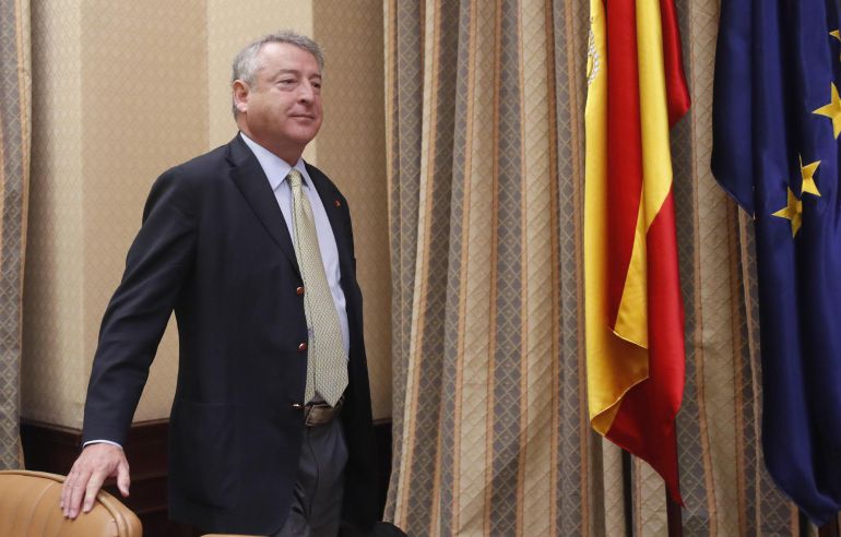 El Presidente del Consejo de Administración y de la Corporación RTVE, José Antonio Sánchez, durante su comparecencia en la Comisión Mixta de RTVE El Presidente del Consejo de Administración y de la Corporación RTVE, José Antonio Sánchez, durante su comparecencia en la Comisión Mixta de RTVE