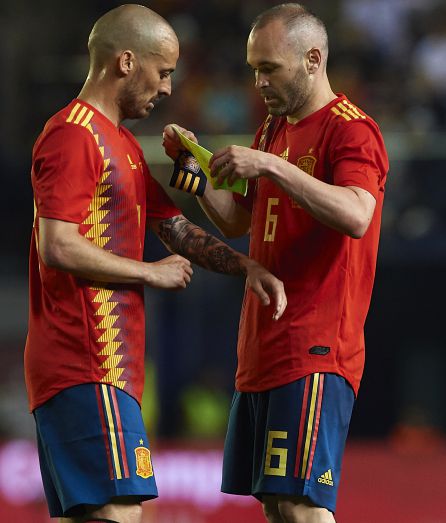 Gran parte del juego de España en el Mundial pasará por las botas de David Silva y Andrés Iniesta. Gran parte del juego de España en el Mundial pasará por las botas de David Silva y Andrés Iniesta.