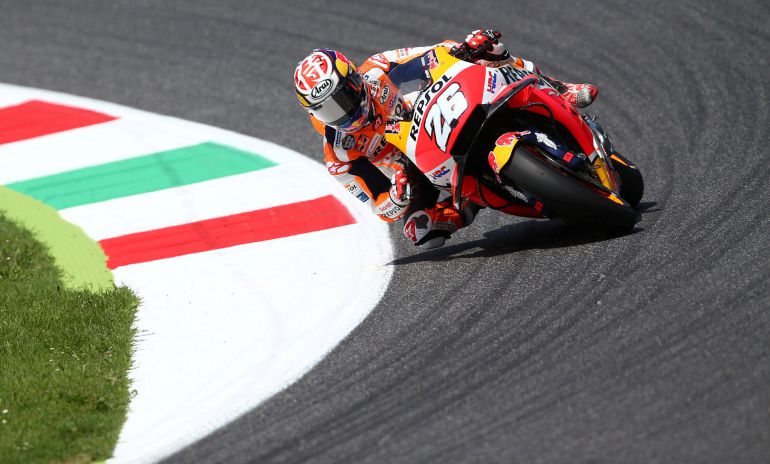 Dani Pedrosa rueda en Mugello Dani Pedrosa rueda en Mugello