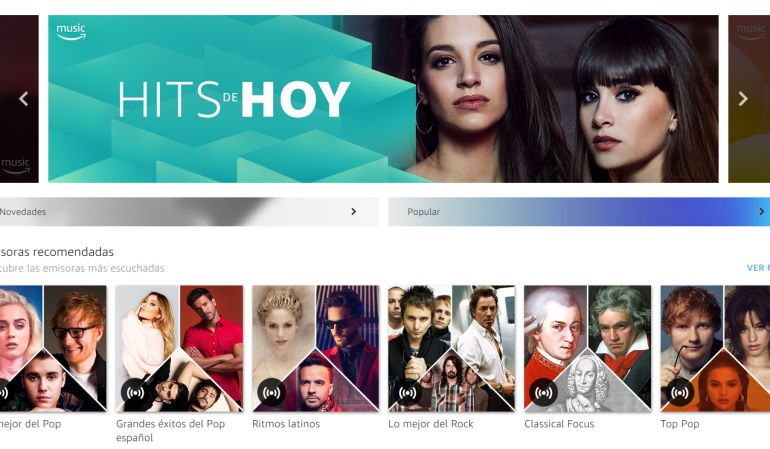 La nueva plataforma de música llega a España. La nueva plataforma de música llega a España.