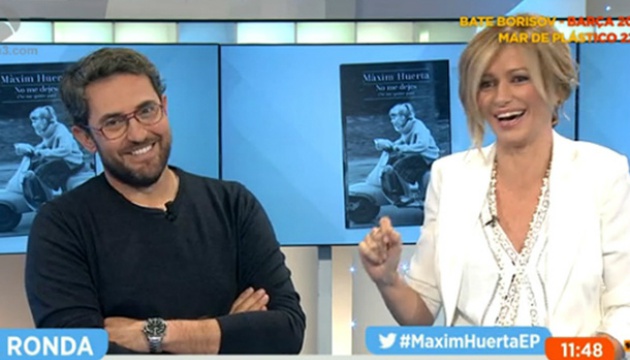 Màxim Huerta y Susanna Griso, juntos en 'Espejo público' Màxim Huerta y Susanna Griso, juntos en 'Espejo público'