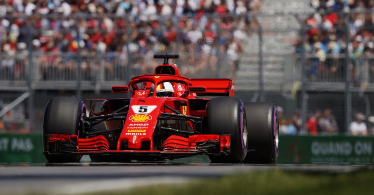 Vettel partirá en la pole position en Canadá Vettel partirá en la pole position en Canadá