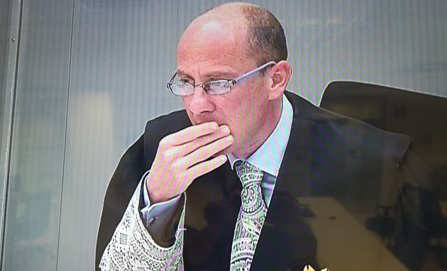 El fiscal Carlos García Berro durante el juicio El fiscal Carlos García Berro durante el juicio