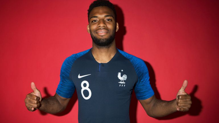 Lemar, en una imagen promocional de la selección francesa de cara al Mundial de Rusia Lemar, en una imagen promocional de la selección francesa de cara al Mundial de Rusia