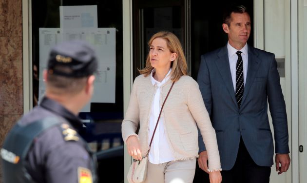 Cristina de Borbón e Iñaki Urdangarin en una imagen de archivo Cristina de Borbón e Iñaki Urdangarin en una imagen de archivo