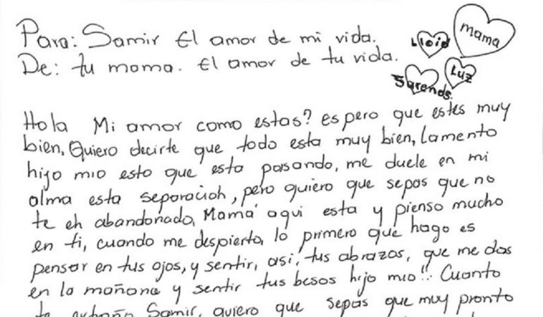 Carta de Levis a su hijo Samir Carta de Levis a su hijo Samir