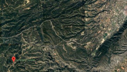 Imagen aérea de la zona donde ha desaparecido el chico