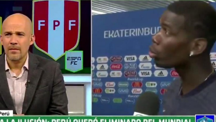 Pogba sorprendió con un perfecto español