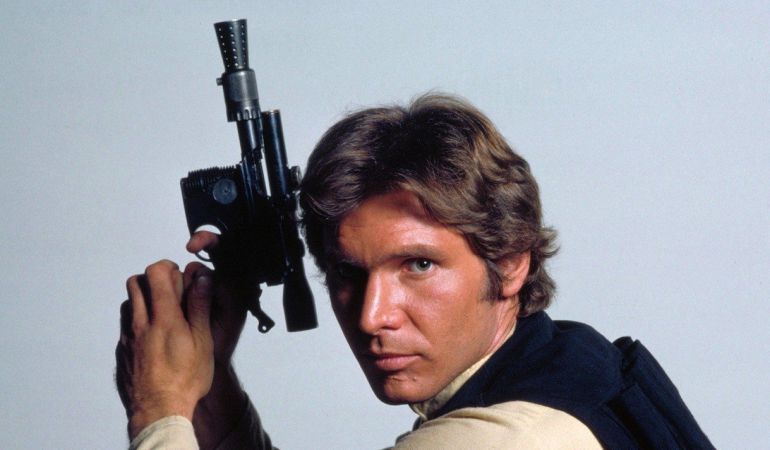 El blaster de Han Solo, a subasta. El blaster de Han Solo, a subasta.