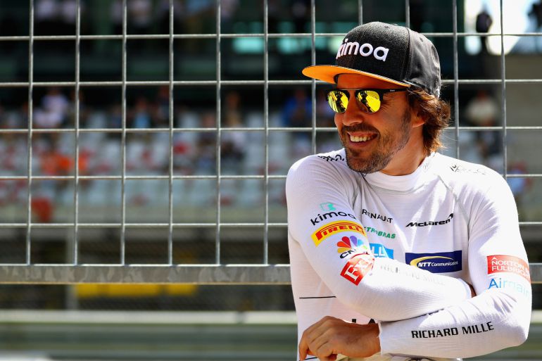Fernando Alonso, en Spielberg (Austria). Fernando Alonso, en Spielberg (Austria).