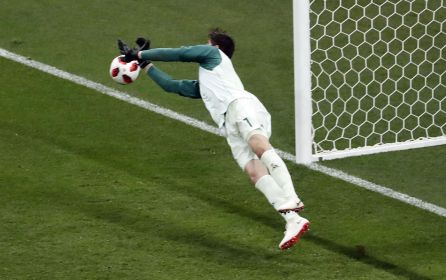 Courtois fue clave para los suyos en los últimos instantes del partido Courtois fue clave para los suyos en los últimos instantes del partido