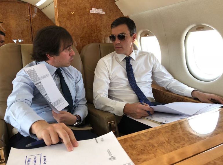 Pedro Sánchez, a su vuelta de la cumbre de Bruselas Pedro Sánchez, a su vuelta de la cumbre de Bruselas