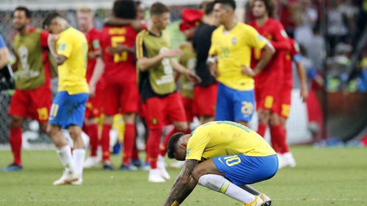 El minuto a minuto de la victoria de Bélgica y la caída de Brasil