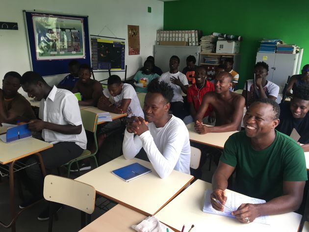 Los inmigrantes reciben asesoramiento jurídico, acompañamiento o clases de español en el centro Los Tartesos Los inmigrantes reciben asesoramiento jurídico, acompañamiento o clases de español en el centro Los Tartesos