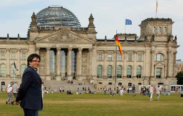 Imagen de archivo de Puigdemont en Berlín Imagen de archivo de Puigdemont en Berlín