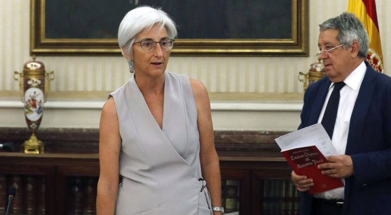 María José Segarra toma posesión de su cargo como fiscal general del Estado ante el Consejo Fiscal María José Segarra toma posesión de su cargo como fiscal general del Estado ante el Consejo Fiscal