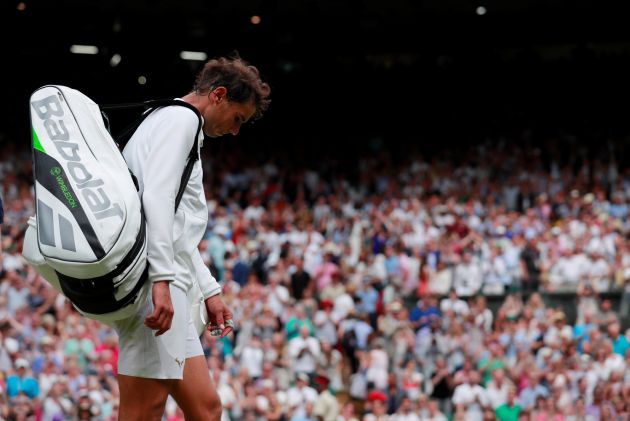Rafa Nadal abandona Wimbledon Rafa Nadal abandona Wimbledon