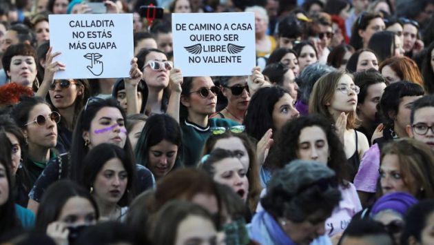 Manifestación feminista contra la sentencia de 'La Manada' Manifestación feminista contra la sentencia de 'La Manada'