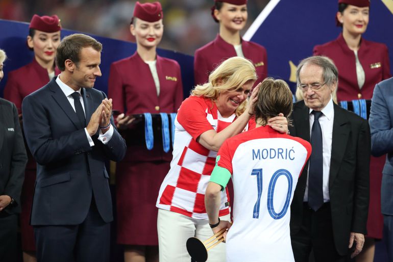 Modric, elegido el mejor jugador del Mundial Modric, elegido el mejor jugador del Mundial