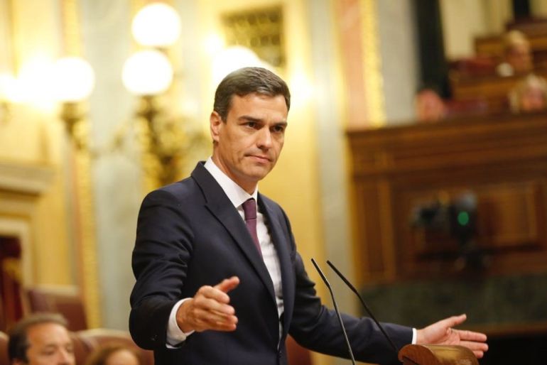 Pedro Sánchez, presidente del Gobierno, en el Congreso Pedro Sánchez, presidente del Gobierno, en el Congreso