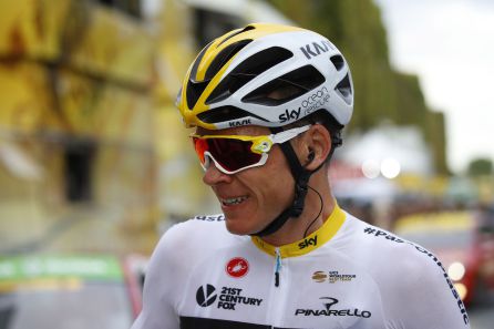 Froome, en los Campos Elíseos Froome, en los Campos Elíseos