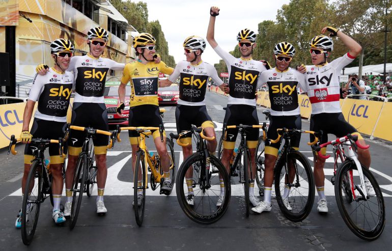 El Sky es el gran dominador del ciclismo actual El Sky es el gran dominador del ciclismo actual