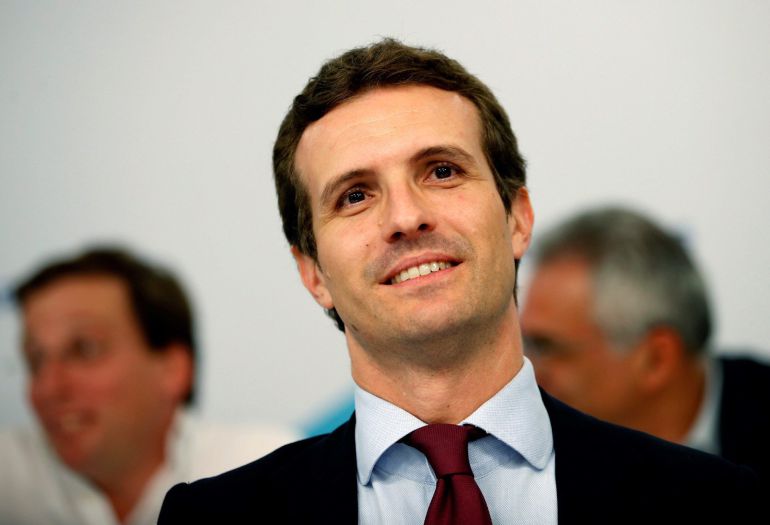 El presidente del Partido Popular, Pablo Casado, en la Junta Directiva Regional del PP de Madrid El presidente del Partido Popular, Pablo Casado, en la Junta Directiva Regional del PP de Madrid