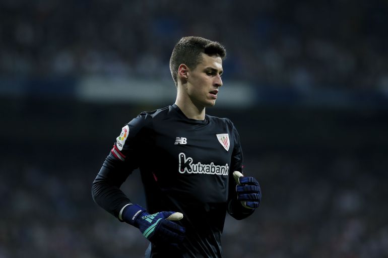 Kepa Arrizabalaga con el Athletic Kepa Arrizabalaga con el Athletic