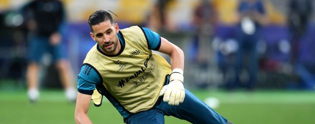 Kiko Casilla entrenando con el Real Madrid Kiko Casilla entrenando con el Real Madrid
