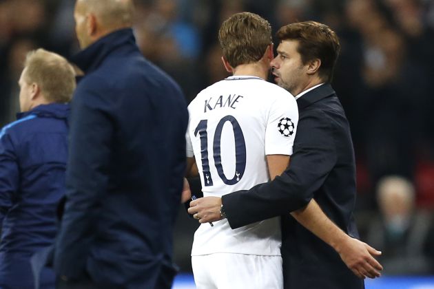 Pochettino y Kane en un partido de Champions la pasada temporada en Wembley Pochettino y Kane en un partido de Champions la pasada temporada en Wembley