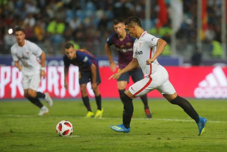 Ben Yedder falló el penalti que pudo mandar el partido a la prórroga Ben Yedder falló el penalti que pudo mandar el partido a la prórroga