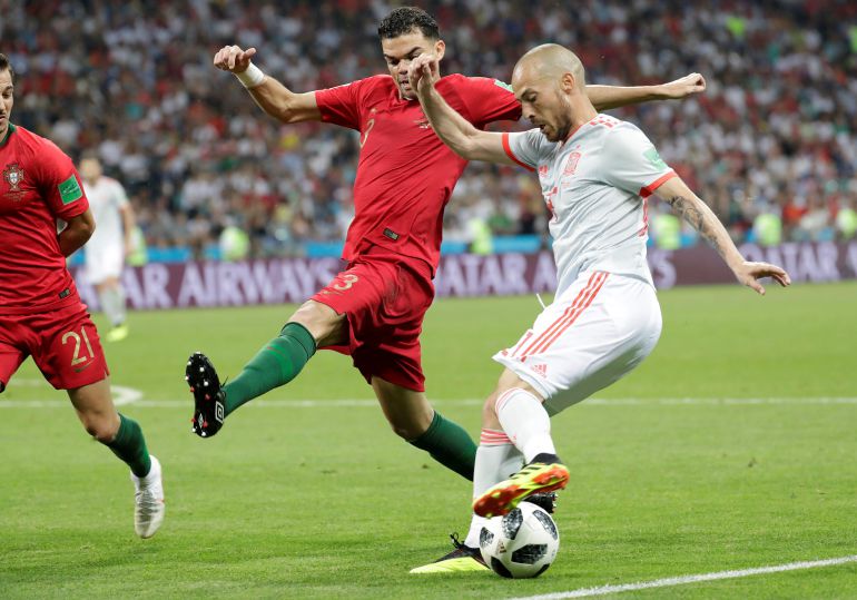 Silva, en una acción en el último Mundial Silva, en una acción en el último Mundial