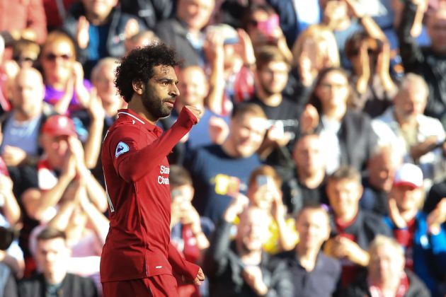 Salah inaugura su casilla goleadora en esta Premier League tras su gol contra el Brighton en la jornada 3 Salah inaugura su casilla goleadora en esta Premier League tras su gol contra el Brighton en la jornada 3