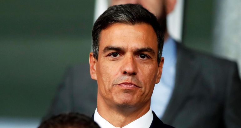 El presidente del Gobierno, Pedro Sánchez, en la final de la Copa Mundial de la FIFA 2018 de fútbol femenino sub20 El presidente del Gobierno, Pedro Sánchez, en la final de la Copa Mundial de la FIFA 2018 de fútbol femenino sub20