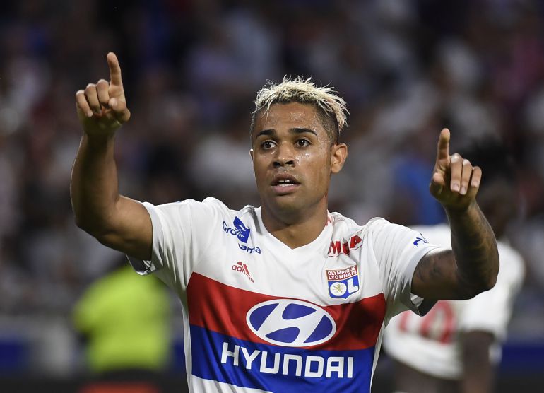 Mariano Diaz en el Olympique de Lyon Mariano Diaz en el Olympique de Lyon