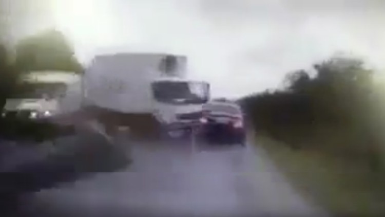 El impactante accidente de tráfico del presidente de Moldavia