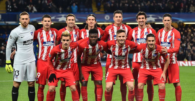 Oblak y Lucas, en el once del Atlético de Madrid de la temporada pasada en Champions ante la Roma Oblak y Lucas, en el once del Atlético de Madrid de la temporada pasada en Champions ante la Roma