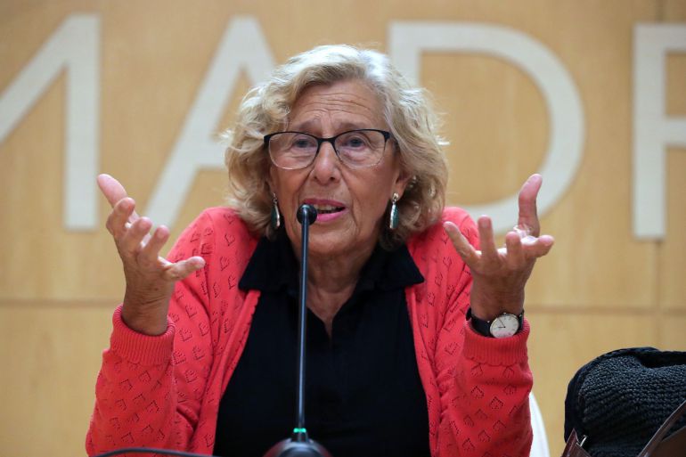 Carmena se presenta para concluir su proyecto ante la insistencia de ediles. Carmena se presenta para concluir su proyecto ante la insistencia de ediles.