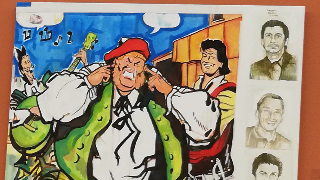 Referencias ao Pop Art na mostra ''O movemento estático''