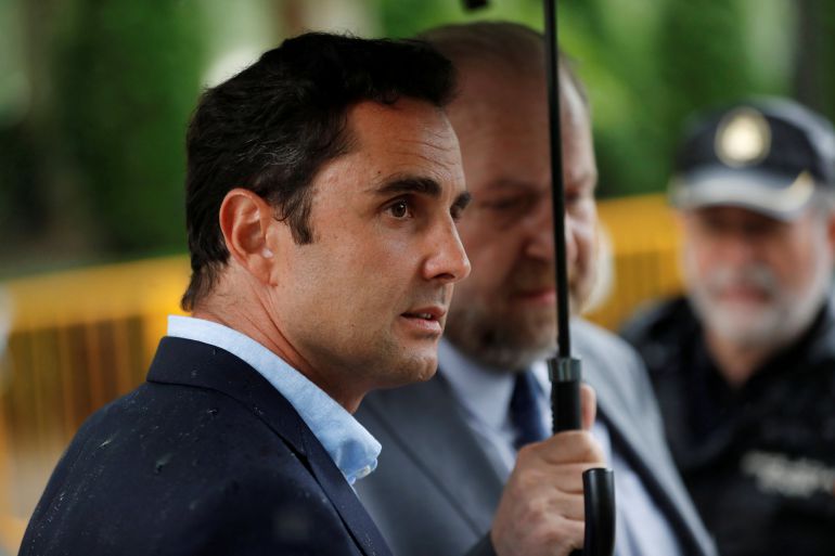 Herve Falciani a su llegada a la Audiencia Nacional. Herve Falciani a su llegada a la Audiencia Nacional.