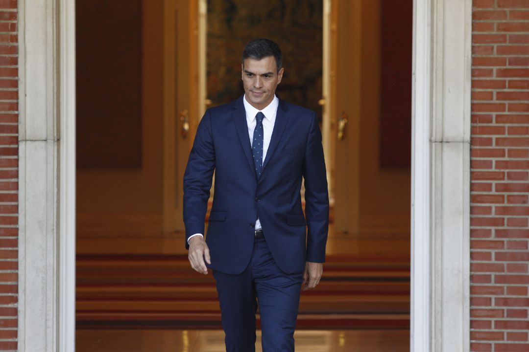El presidente del Gobierno en la Moncloa El presidente del Gobierno en la Moncloa