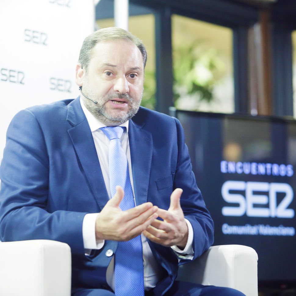José Luis Ábalos: "Si uno colorea la España del peaje, aparece toda en el este"
