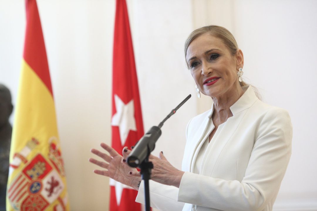 La expresidenta de la Comunidad de Madrid Cristina Cifuentes, en una fotografía de archivo. La expresidenta de la Comunidad de Madrid Cristina Cifuentes, en una fotografía de archivo.