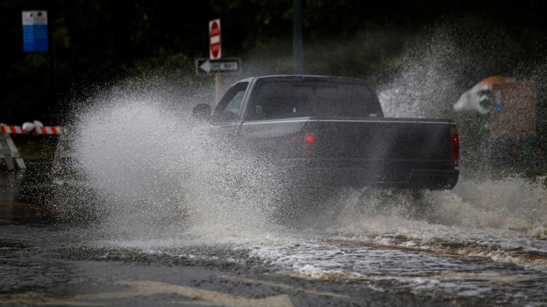 Las imágenes de la llegada del huracán 'Florence' a Estados Unidos