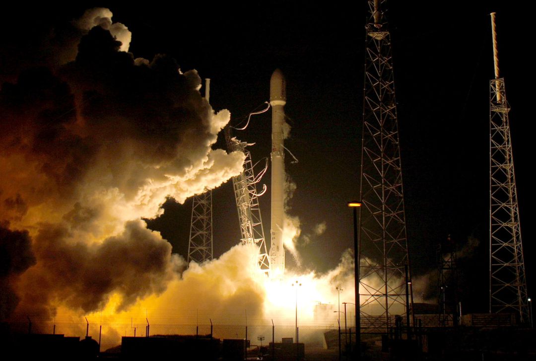 Una nave de SpaceX Una nave de SpaceX