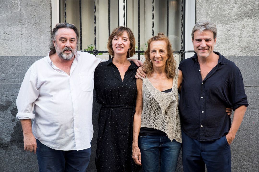 Andrés Lima, Natalia Díaz, Carme Portacelli y Alberto San Juan, en la presentación de 'El pan y la sal' Andrés Lima, Natalia Díaz, Carme Portacelli y Alberto San Juan, en la presentación de 'El pan y la sal'