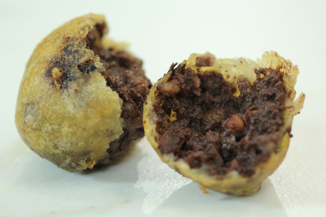 Buñuelos de morcilla
