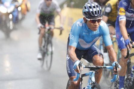 Quintana, durante la Vuelta Quintana, durante la Vuelta