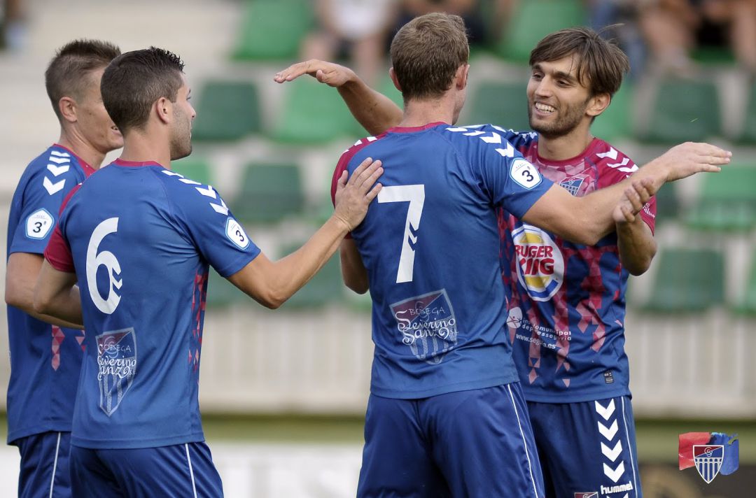Primera goleada en La Albuera Primera goleada en La Albuera
